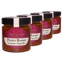 Pesto Rosso 4 x 160 g Quadro-Pack