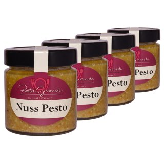 Pesto Walnuss-Haselnuss 4 x 160 g Quadro-Pack