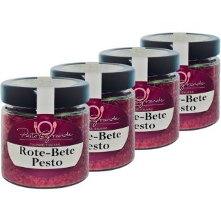 Pesto Rote Bete 4  x 160 g Quador-Pack