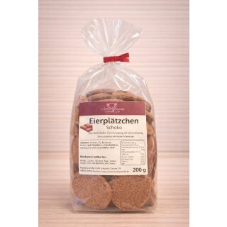 Eierplätzchen Schoko 200 g