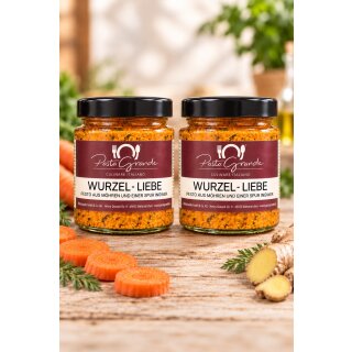Pesto Wurzel-Liebe 2 x 160 g Duo-Pack