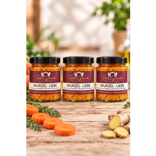 Pesto Wurzel-Liebe 3 x 160 g Trippel-Pack