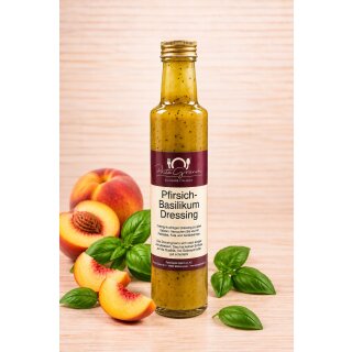 Dressing Pfirsich-Basilikum 250 ml