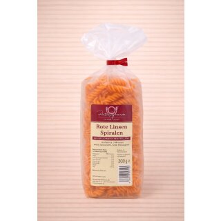Rote Linsen Spiralen 300 g